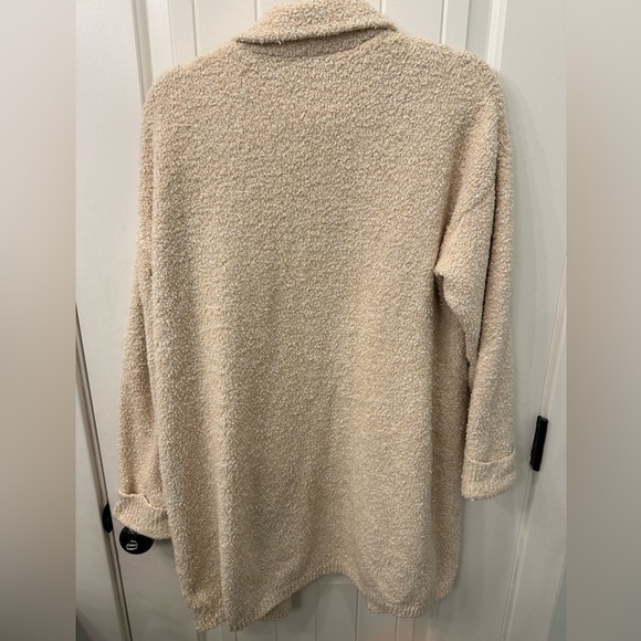 Hello Nite Soft Cozy Cream Women's Cardigan M - Picture 6 of 6